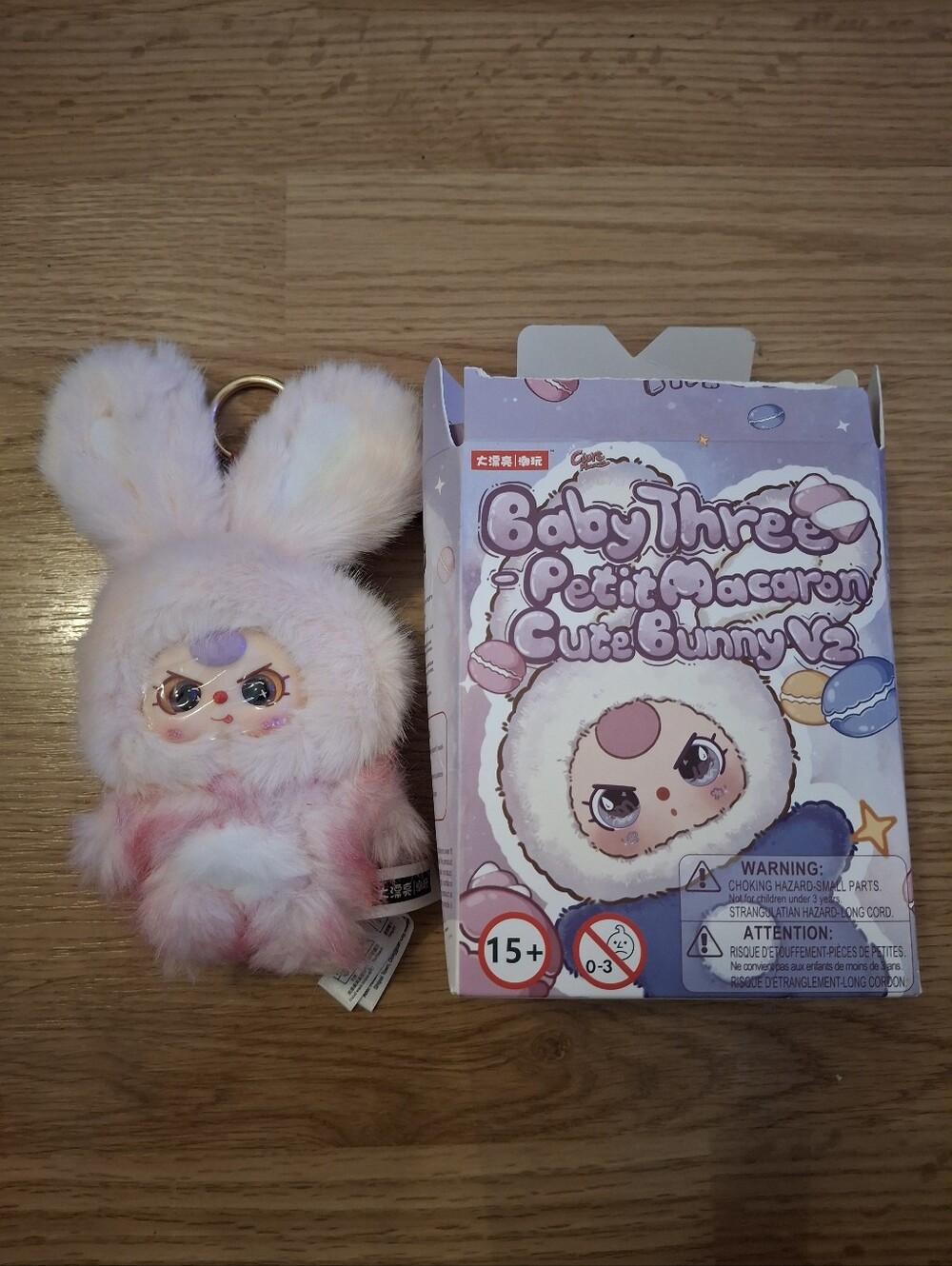 Baby three petit Macaroon Bunny